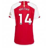 Arsenal Eddie Nketiah #14 Hjemmedrakt Dame 2023-24 Kortermet